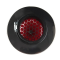 Sportovní filtr univerzální houba 76mm červený