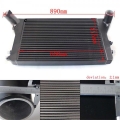 Intercooler kit VW Scirocco včetně R / Touran / Passat 1.8/2.0 TFSi/TSI + 1.9/2.0 TDi - černý