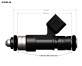 Benzínový vstřikovač Injector Dynamics ID1000-48-14 - 1015cc