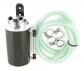 Oil catch tank Sgear - 2x vývod - objem 0,5l - karbonový