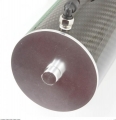 Oil catch tank Sgear - 2x vývod - objem 0,5l - karbonový