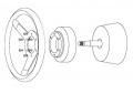 Airbagová nába na volant Momo Opel Tigra A / Omega B / Vectra (09/88-08/95) / Astra F-CC (96-03/98) / Corsa B (96-)