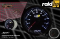 Přídavný budík Raid Sport - voltmetr