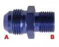 Redukční fitinka D-10 (AN10) 7/8x14-UNF - 3/8-BSP