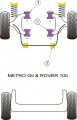 Silentbloky Powerflex Rover 100 / Metro GTi Front Wishbone Front Bush (1)