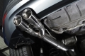 Catback výfuk Milltek Seat Leon 5F FR 2.0 TDI 150 SC 5dv. manual/DSG (13-) - verze bez rezonátoru - koncovka černá