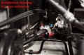 Vyrovnávací palivová nádrž / fuel surge tank - objem 1,5l s jedním otvorem pro pumpu 044