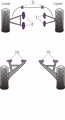 Silentbloky Powerflex TVR S Series Front Anti Roll Bar Bush 22mm (3)