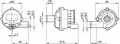Elektrická vodní pumpa / čerpadlo Bosch 12V 16,6l/m