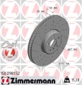 Přední brzdové kotouče Zimmermann BMW 374x36mm - 5x112mm - vrtané