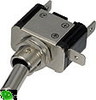 Vypínač kovový 12mm 25A / 12V se zelenou LED - on/off | High performance parts