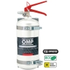 Hasící přístroj OMP 2,4l - hliníkový, FIA homologace (pěnový) | High performance parts
