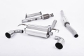 Turboback výfuk Milltek Mitsubishi Lancer Evo 10 X 2.0 Turbo (08-14) - koncovky Raptor 127mm - závodní verze bez rezonátoru | High performance parts