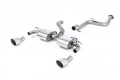 Catback výfuk Milltek Ford Focus Mk2 RS 2.5T 305PS (09-10) - verze bez rezonátoru - koncovky leštěné | High performance parts