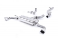 Catback výfuk Milltek Audi TT 8J 3.2 V6 Quattro (06-10) - verze bez rezonátoru - koncovky leštěné GT | High performance parts