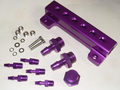 Rozdělovač podtlaků (vaccum manifold block) - 6x vývod | High performance parts