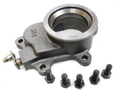 Příruba s ovládací klapkou pro interní wastegate na turbo T3/T4 | High performance parts