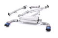 Primary catback výfuk Milltek Toyota GT86 2.0 (12-) - verze s rezonátorem - koncovky titanové modré | High performance parts
