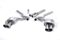 Catback výfuk Milltek Ford Mustang 2.3T EcoBoost Fastback (15-18) - verze bez rezonátoru - koncovky titanové Quad (Roush) | High performance parts