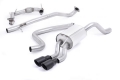 Turboback výfuk Milltek Ford Fiesta Mk6 1.0T EcoBoost 100-140PS (13-17) - závodní verze bez rezonátoru - koncovka černá | High performance parts