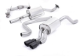 Turboback výfuk Milltek Ford Fiesta Mk6 1.0T EcoBoost 100-140PS (13-17) - závodní verze s rezonátorem - koncovka černá | High performance parts