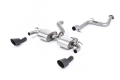 Catback výfuk Milltek Ford Focus Mk2 RS 2.5T 305PS (09-10) - verze bez rezonátoru - koncovky černé | High performance parts