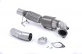 Downpipe se sportovním katalyzátorem Milltek Ford Focus Mk3 RS 2.3T EcoBoost 5-dv. Hatchback (16-) (homologace) | High performance parts