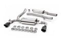 Catback výfuk Milltek Ford Focus Mk3 RS 2.3T EcoBoost 5-dv. Hatchback (16-) - verze s rezonátorem - koncovky karbonové (homologace) | High performance parts