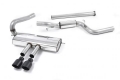 Catback výfuk Milltek Ford Focus Mk3 ST 2.0 EcoBoost kombi/sedan/limousine (12-) - verze semi-resonated - koncovky černé | High performance parts