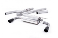 Catback výfuk Milltek BMW 4-Series F32 428i Coupe automat N20 (14-19) - verze bez rezonátoru - koncovky dual černé | High performance parts