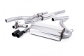 Catback výfuk Milltek BMW 4-Series F32 428i Coupe automat N20 (14-19) - verze s rezonátorem - koncovka černá | High performance parts