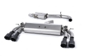 Catback výfuk Milltek VW Golf 7 R 2.0 TSI 300PS (14-16) - verze s rezonátorem - koncovky černé (homologace) | High performance parts