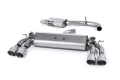 Catback výfuk Milltek VW Golf 7 R 2.0 TSI 300PS (14-16) - verze s rezonátorem - koncovky titanové (homologace) | High performance parts