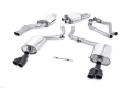 Catback výfuk Milltek Audi S5 B8 Coupe/Cabriolet 3.0 TFSI S-tronic (09-11) - verze s rezonátorem - koncovky černé GT (homologace) | High performance parts