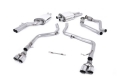 Catback výfuk Milltek Audi S5 B8 Coupe/Cabriolet 3.0 TFSI S-tronic (09-11) - verze bez rezonátoru Race - koncovky leštěné GT | High performance parts
