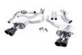 Catback výfuk Milltek Audi S5 B9 3.0 TFSI V6 Coupe/Cabrio bez sport. difer. (17-) - verze bez rezonátoru - koncovky černé | High performance parts
