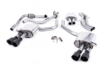 Catback výfuk Milltek Audi S5 B9 3.0 TFSI V6 Sportback bez sport. difer., s výzt./bez výzt. (17-) - verze s rezonátorem - koncovky černé GT100 (homologace) | High performance parts