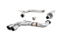 Catback výfuk Milltek Audi A3 8V 2.0 TDI 150PS 2WD MQB (13-) - verze s rezonátorem - koncovka titanová (homologace) | High performance parts