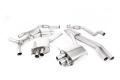 Catback výfuk Milltek Audi RS5 B9 2.9 V6 Turbo Coupe (17-) - verze s rezonátorem - koncovky černé (homologace) | High performance parts