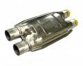 Náhrada katalyzátoru (rezonátor) ProRacing 2x 55mm (duální) - ocel | High performance parts