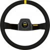 Volant Momo Modell 02 350mm - černý/černý - semiš | High performance parts