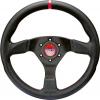 Volant Sparco R383 Champion 330mm - černý/červený - kůže | High performance parts