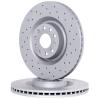 Přední brzdové kotouče Zimmermann BMW 348x36mm - 5x112mm - vrtané | High performance parts