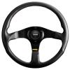 Volant Momo Tuner 350mm - černý/černý - kůže (homologace) | High performance parts
