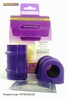 Silentbloky Powerflex Renault R21 včetně Turbo Front Anti Roll Bar Bush 25mm (2) | High performance parts