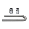 Kit na vedení vody k vodnímu chladiči Mishimoto univerzální - chrom | High performance parts
