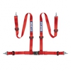 Bezpečnostní pás Sparco 4-bodový červený - karabina (E homologace) | High performance parts