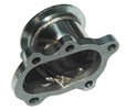 Adaptér na výfukovou část T25 5-děr. > V-band 76mm (nerez) | High performance parts