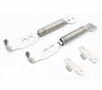 Jištění kufru / 5. dveří nerezové - délka 150mm | High performance parts