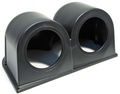 Držák na palubovku Depo Racing pro 2 přídavné budíky 52mm - černý | High performance parts